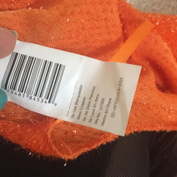 orange flapper womens halloween costume Hair band - Picture 4 of 4